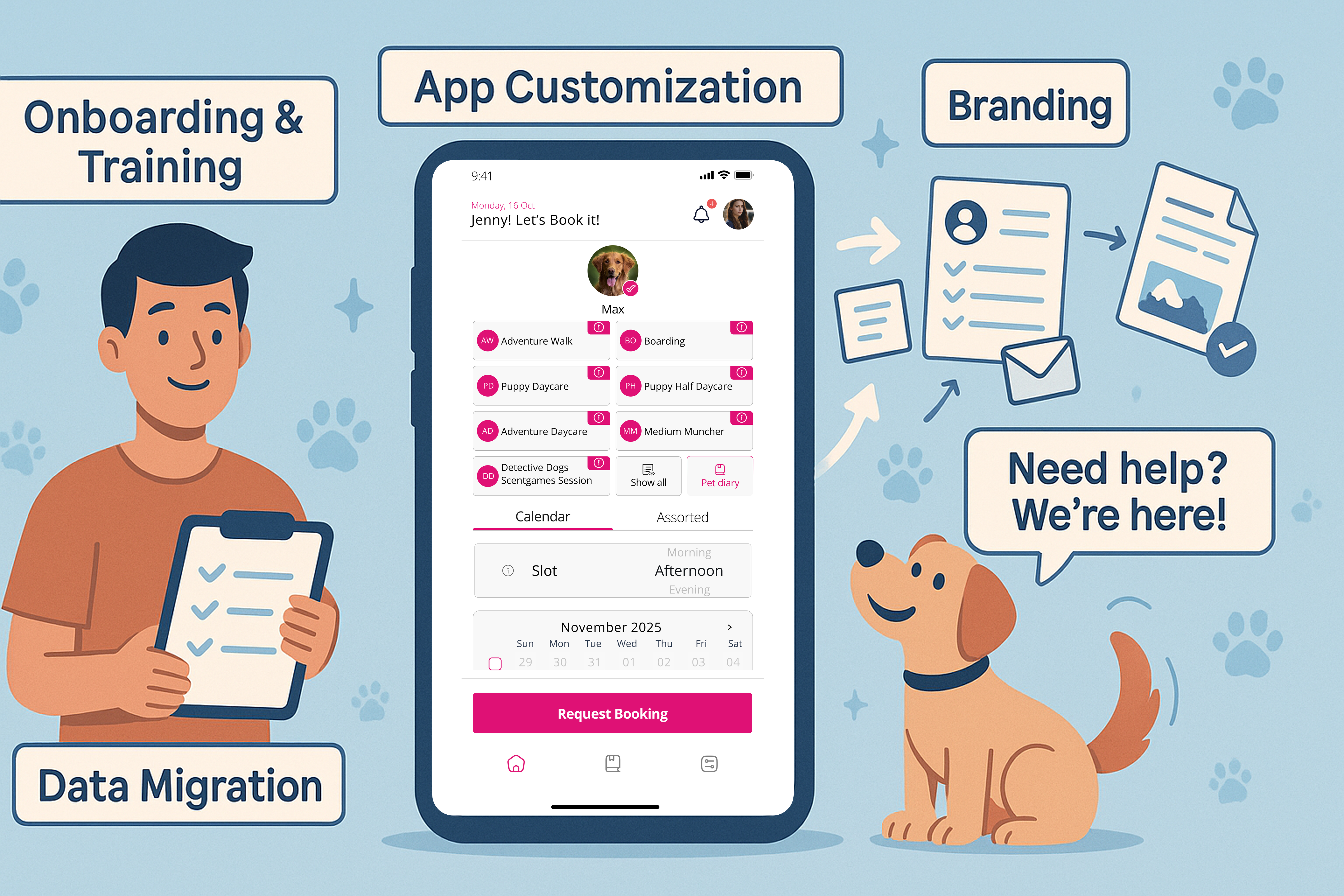 Expert Support When You Need It: Getting the Most Out of PawPal’s Setup and Training
